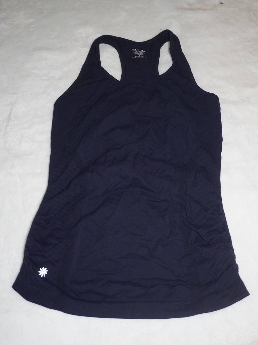 Athleta Navy Blue Racerback Tank